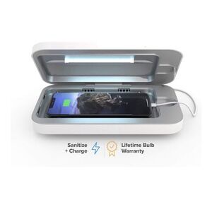 PhoneSoap 3 UV Cell Phone Sanitizer & Dual Universal Cell Phone Charger Box